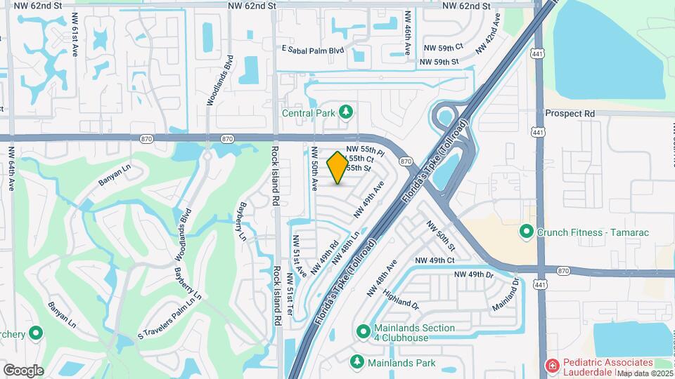 4920 NW 54th St Map and Location Details