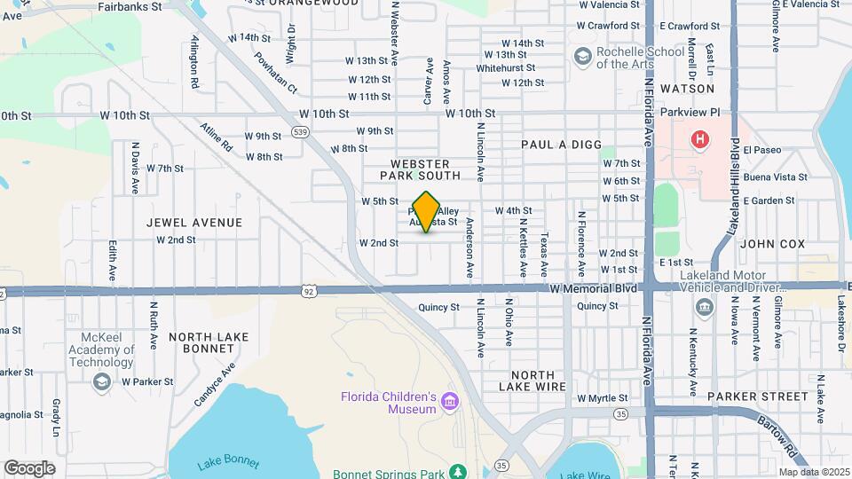 929 W 2nd St Map and Location Details