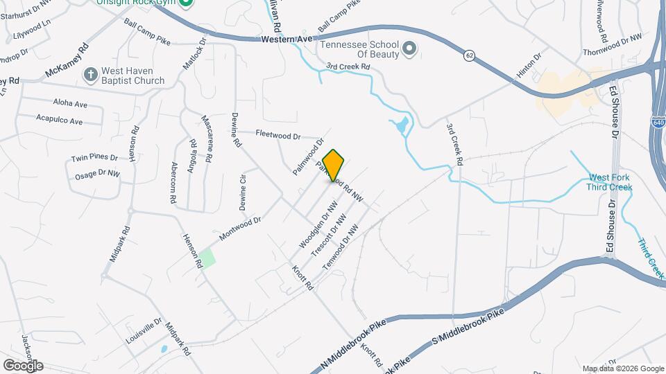 5004 Knoxwood Dr Map and Location Details