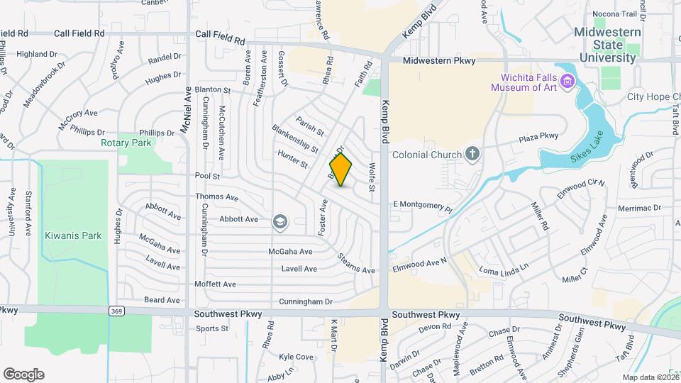 2819 Montgomery Pl Map and Location Details