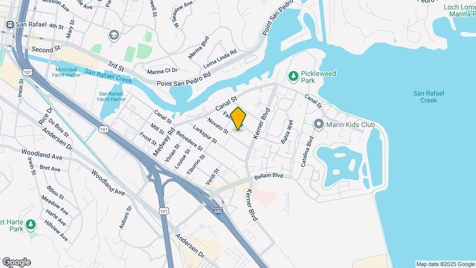 30 Novato St Map and Location Details