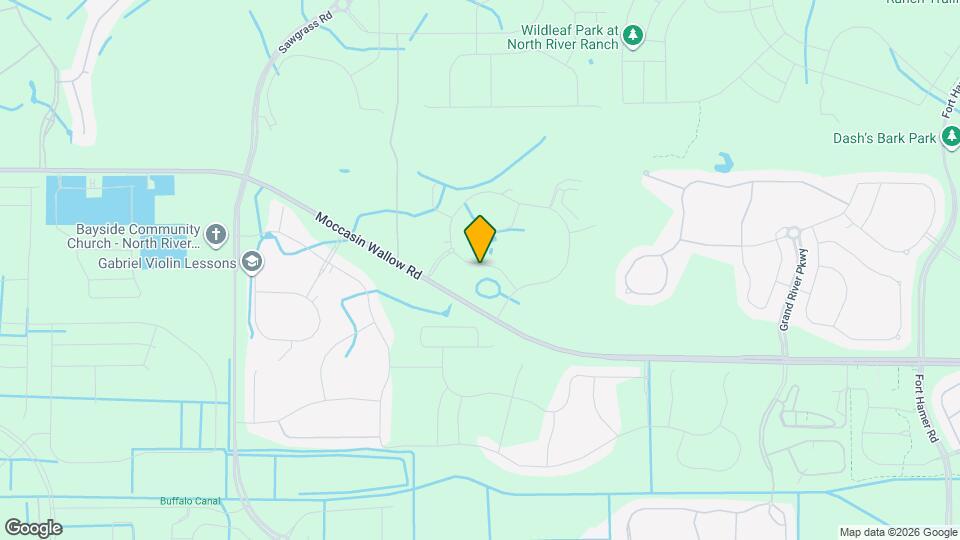 9544 Sandy Bluffs Circle Map and Location Details