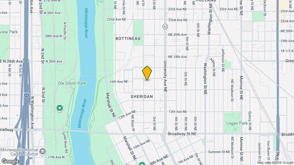 1519 NE 2nd St Map and Location Details