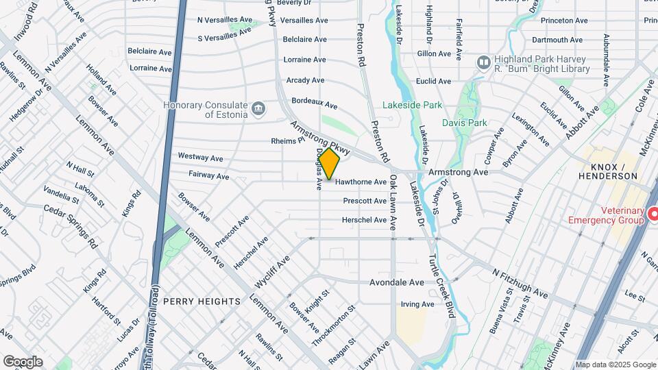 4120 Hawthorne Ave Map and Location Details