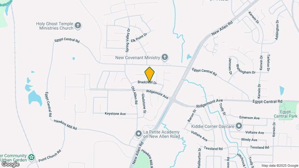 3419 Bradcrest Dr Map and Location Details