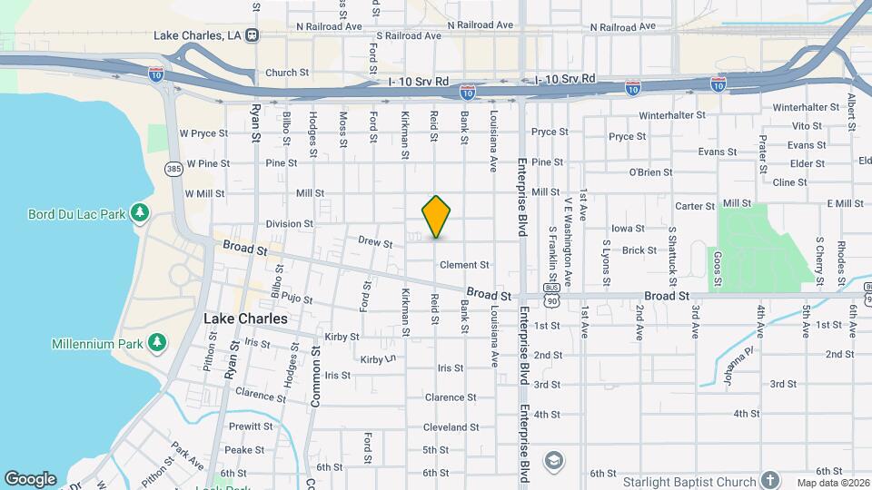 900 S Division St Map and Location Details