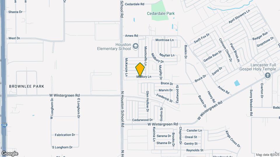 2428 Mallory Ln Map and Location Details