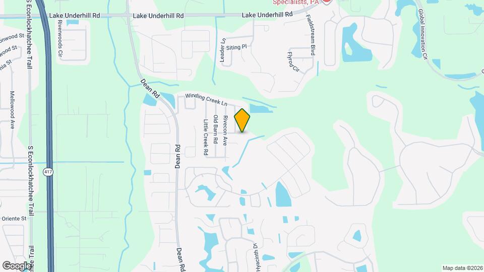 10344 Little Econ St Map and Location Details