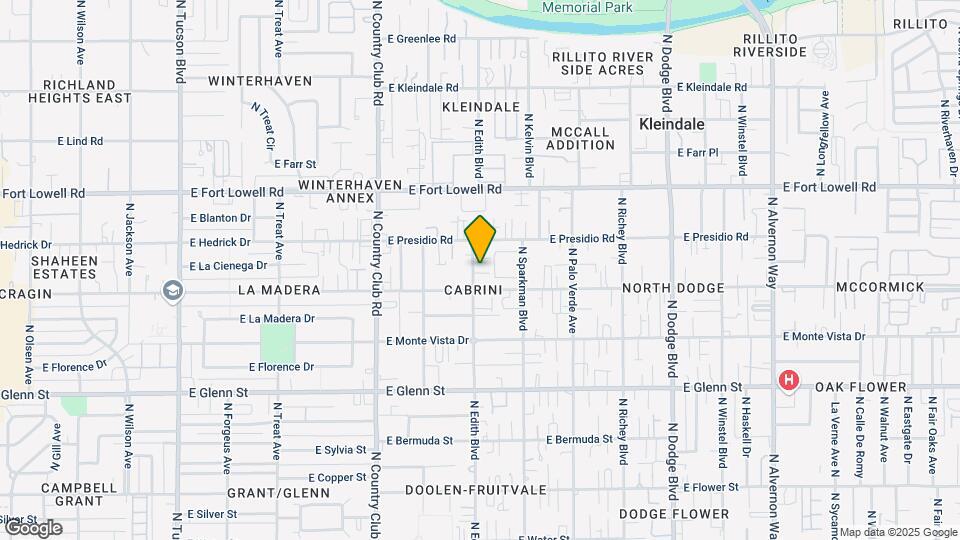 3016-3022 E Edith Blvd Map and Location Details