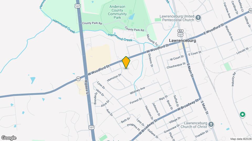 100 Yorkshire Dr Map and Location Details