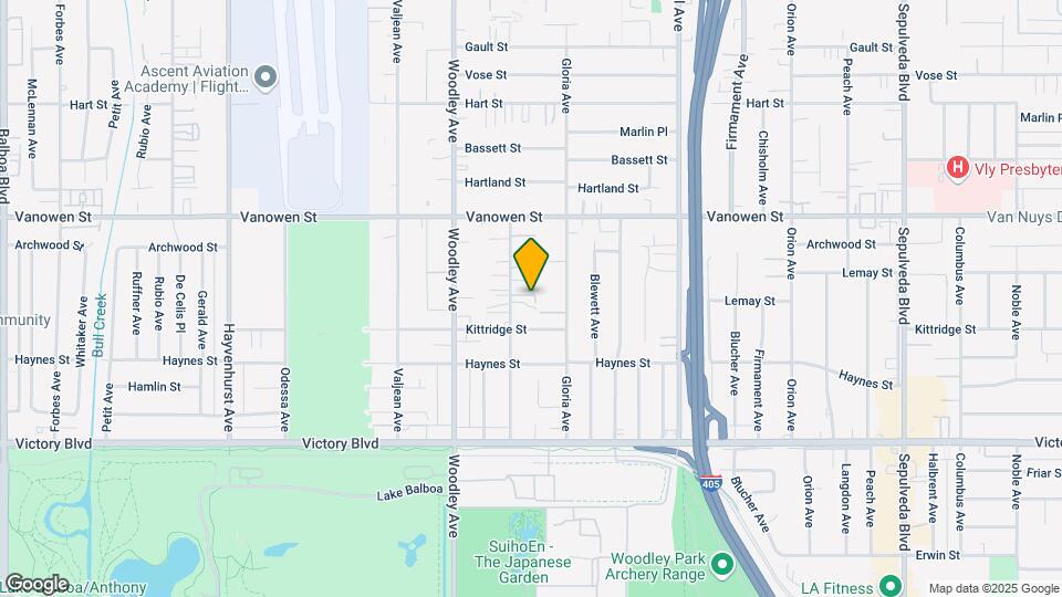 6634 Gaviota Ave, Unit Large Unit Map and Location Details