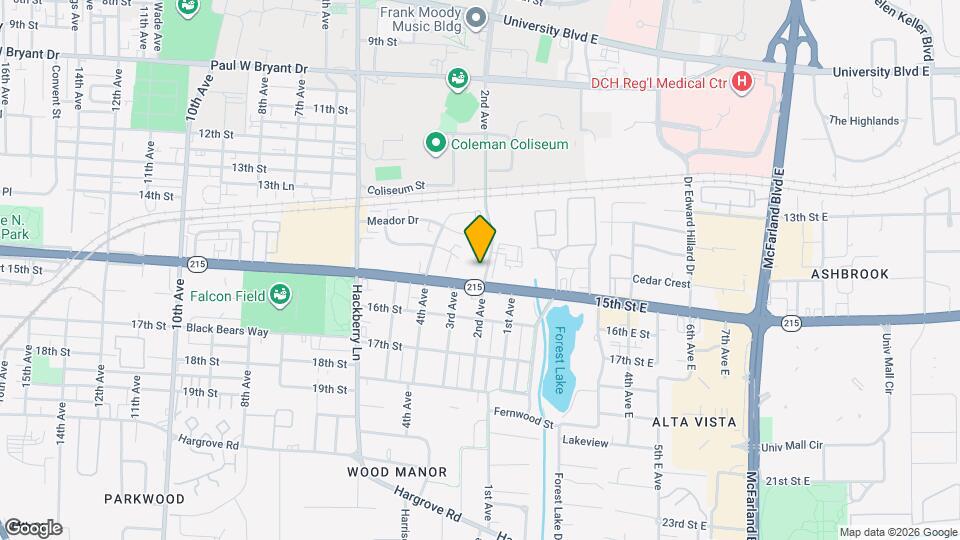 210 15th St Map and Location Details