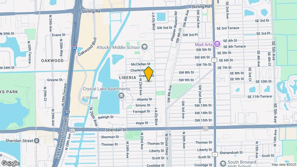 2226 Cody St Map and Location Details