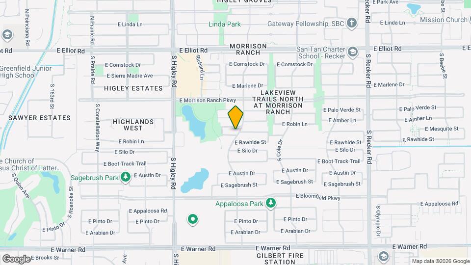 3446 E Mesquite St Mapa y Detalles de la Ubicación