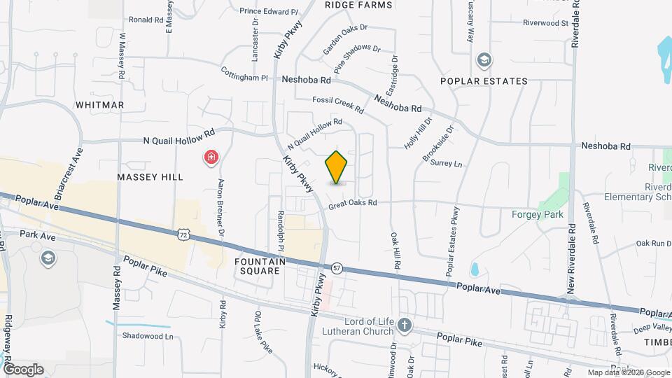 1705 Port Oak Pl Map and Location Details