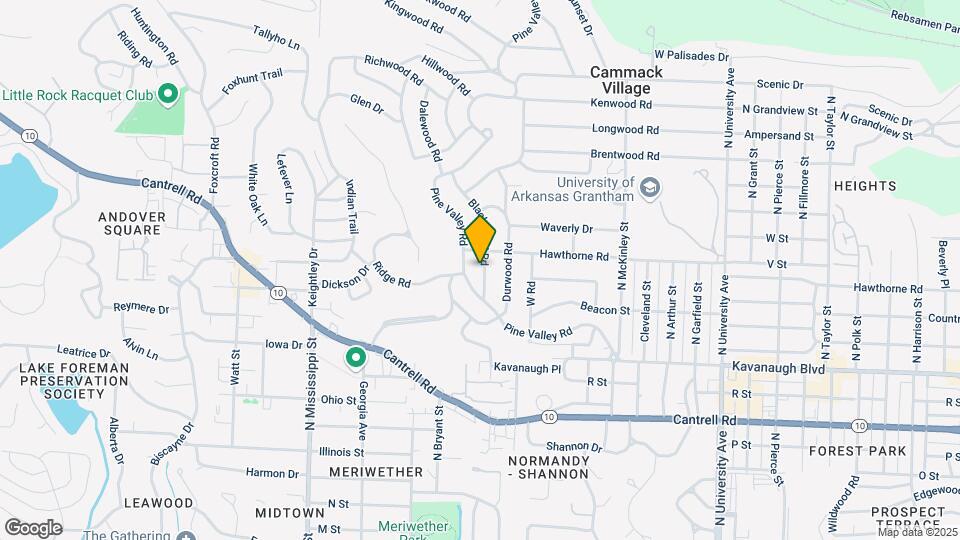 2310 Blackwood Rd Map and Location Details