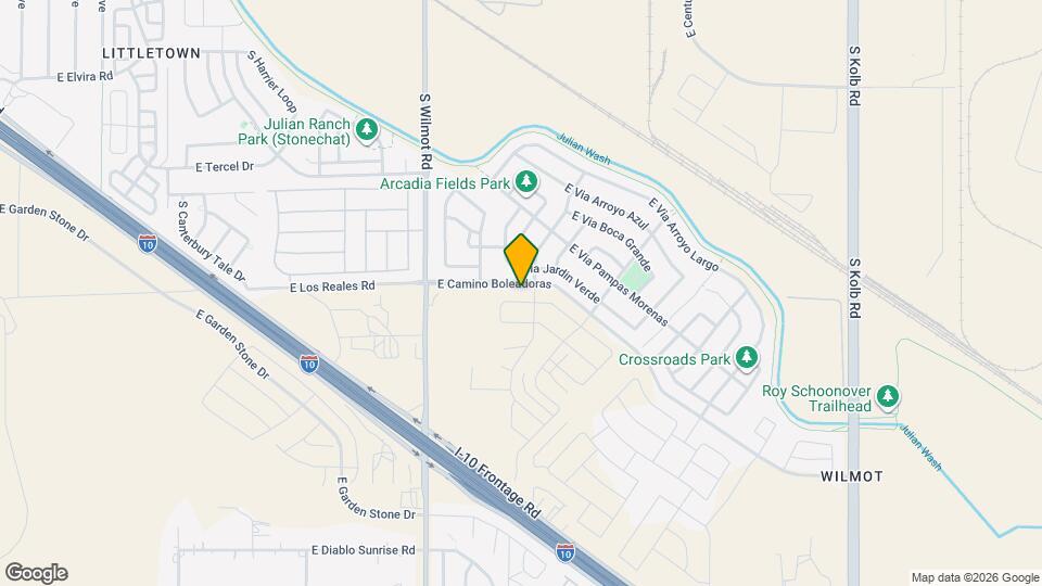 6479 E Paseo Alga Map and Location Details