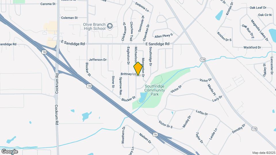 5740 Michaelson Dr Map and Location Details