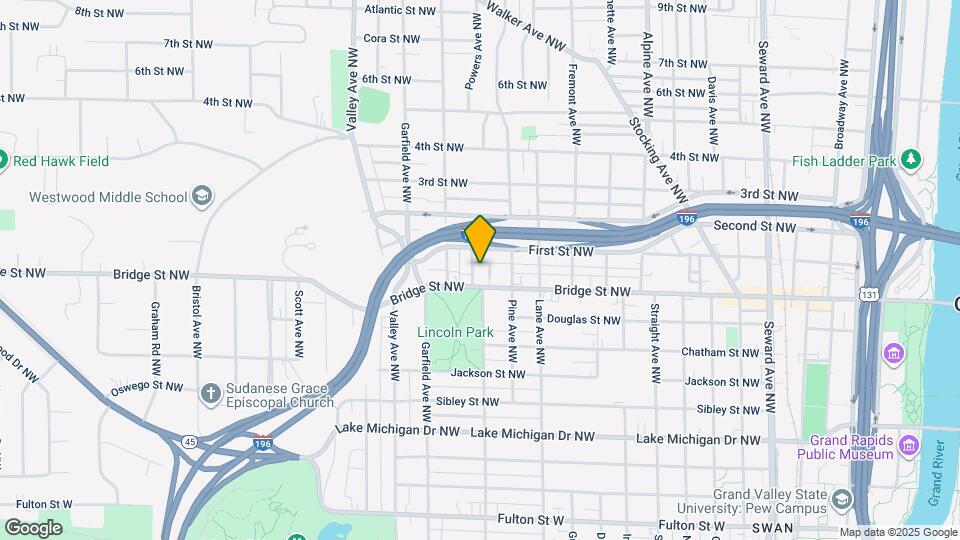 418 Barker Ave NW Map and Location Details