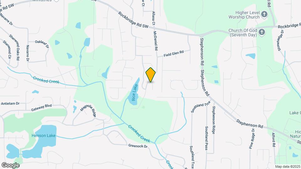 733 Trigg Lake Ct Map and Location Details