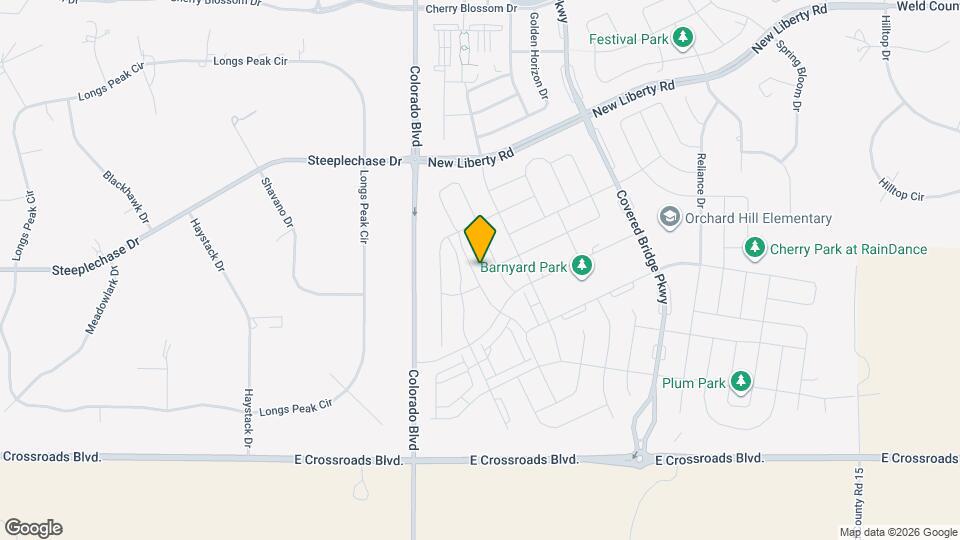 2067 Moon Rise Dr Mapa y Detalles de la Ubicación