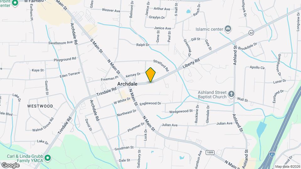 222 Liberty Rd Map and Location Details