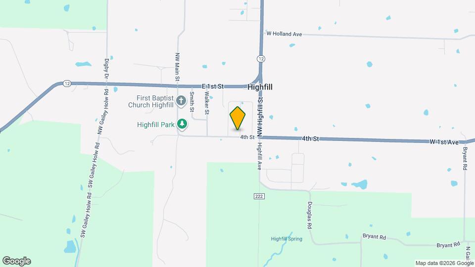 200 NW Bellflower St Mapa y Detalles de la Ubicación