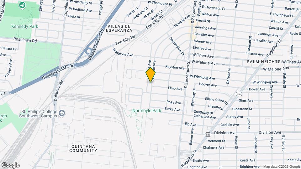 1137 Jennings Ave Map and Location Details