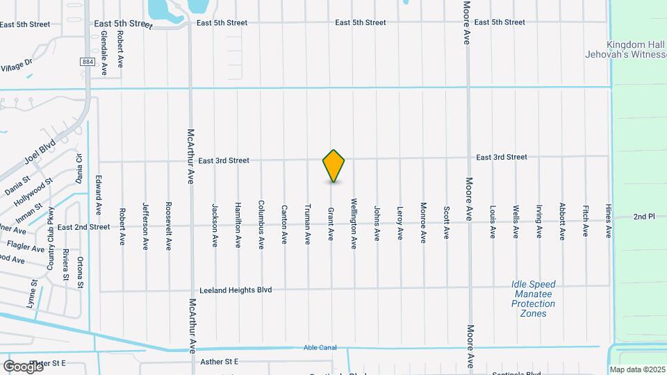 212 Grant Ave Map and Location Details