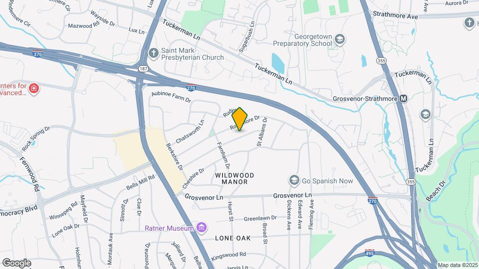 5929 Avon Dr Map and Location Details