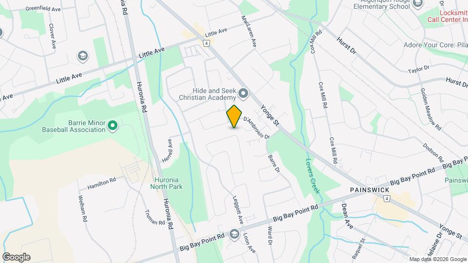 64 Copeman Crescent Map and Location Details