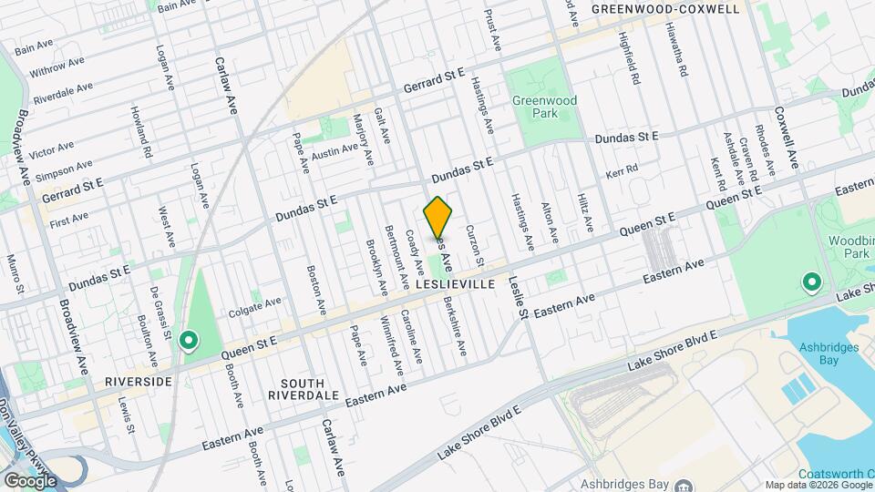 56 Jones Ave, Unit A Map and Location Details