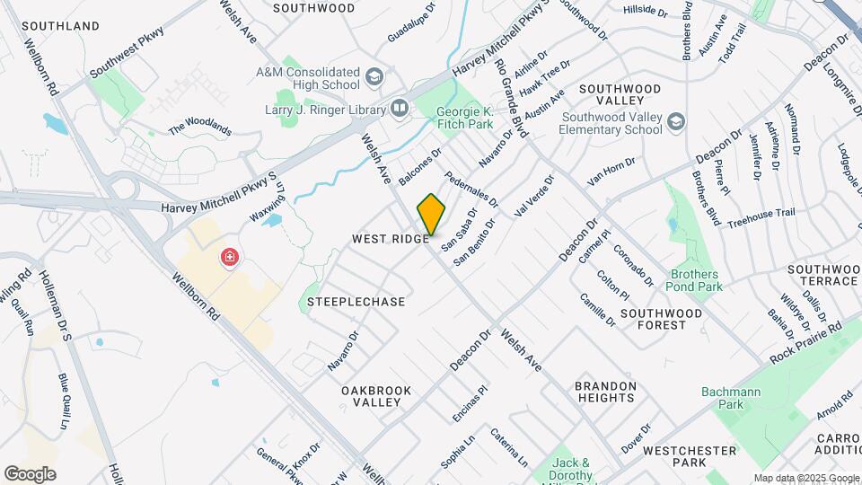 700 Navarro Dr, Unit A Map and Location Details