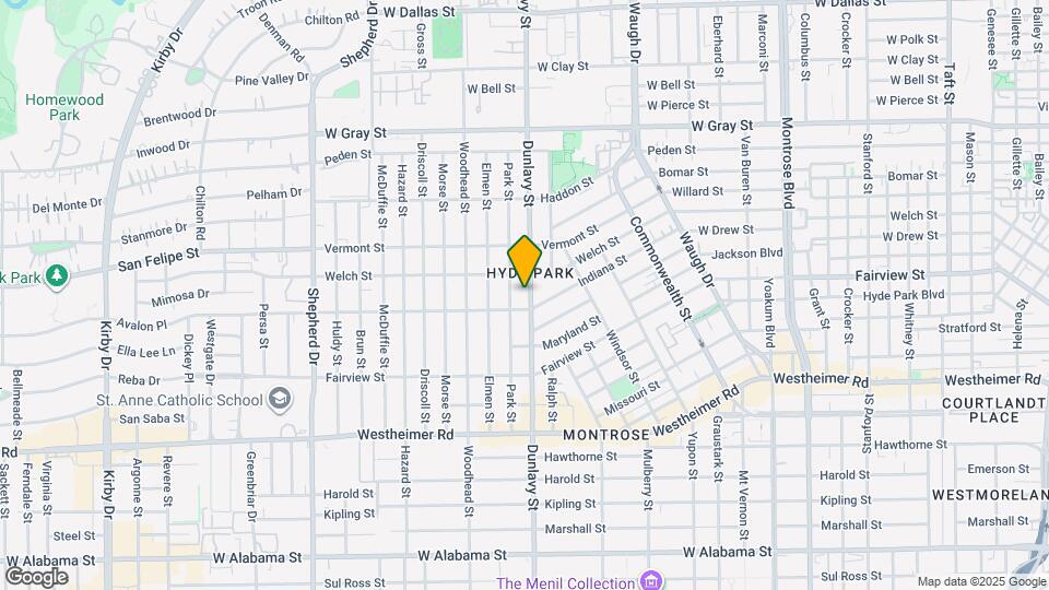 2016 Dunlavy St, Unit 3 Mapa y Detalles de la Ubicación