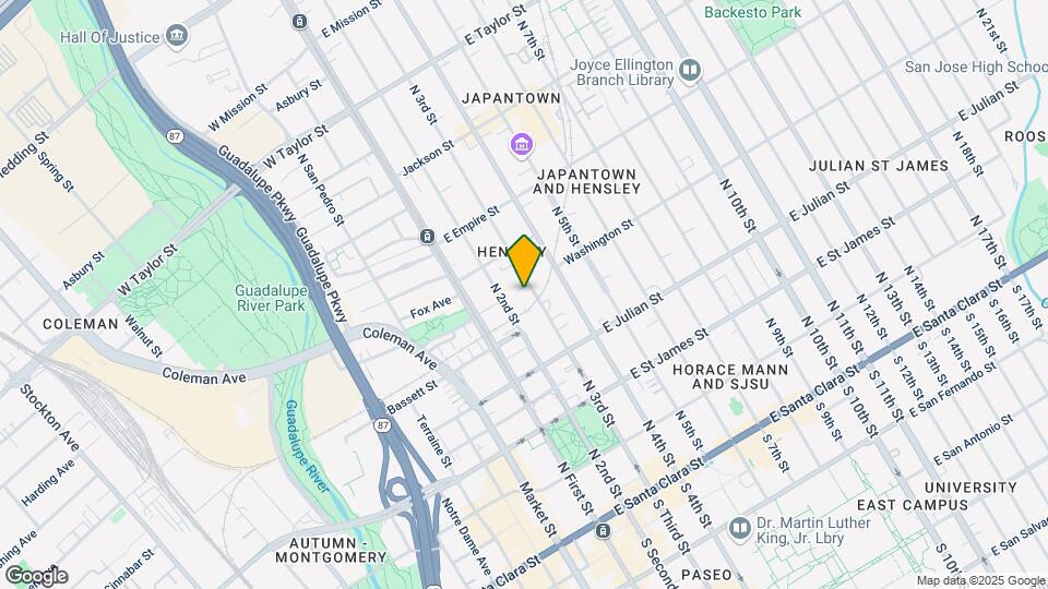 Artist Lofts - Downtown Loft Living Map and Location Details