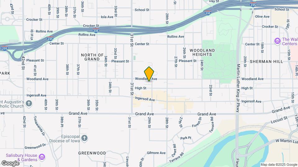 612 29th St Map and Location Details