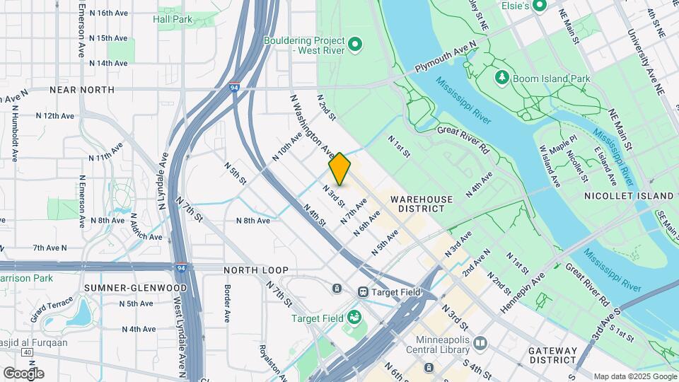 728 N 3rd St Map and Location Details