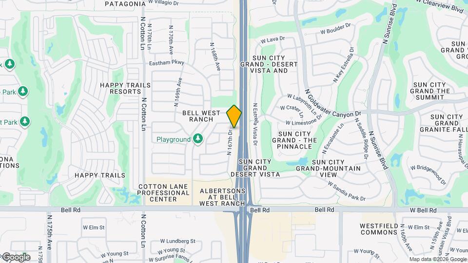 17647 N 167th Dr Map and Location Details