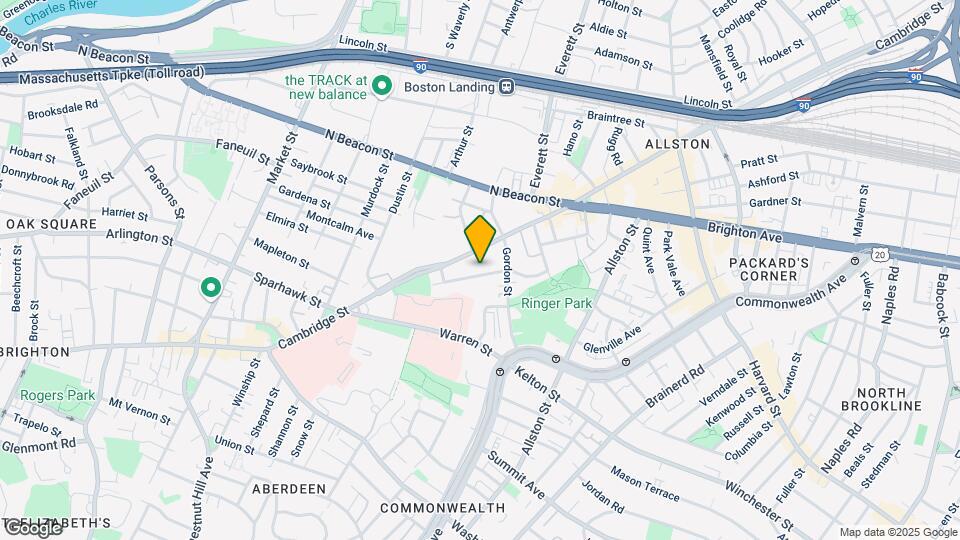 25 Ridgemont St, Unit 24 Map and Location Details