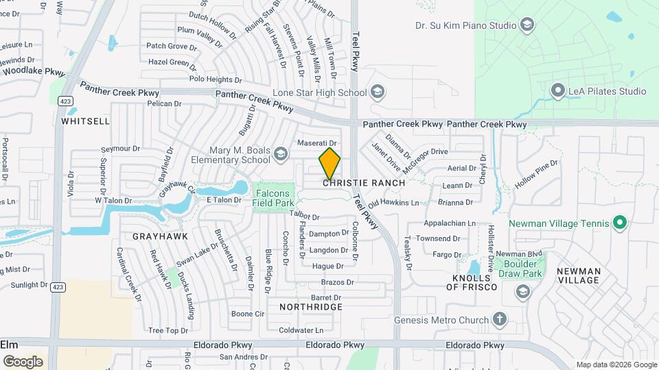 2344 Chenault Dr Map and Location Details