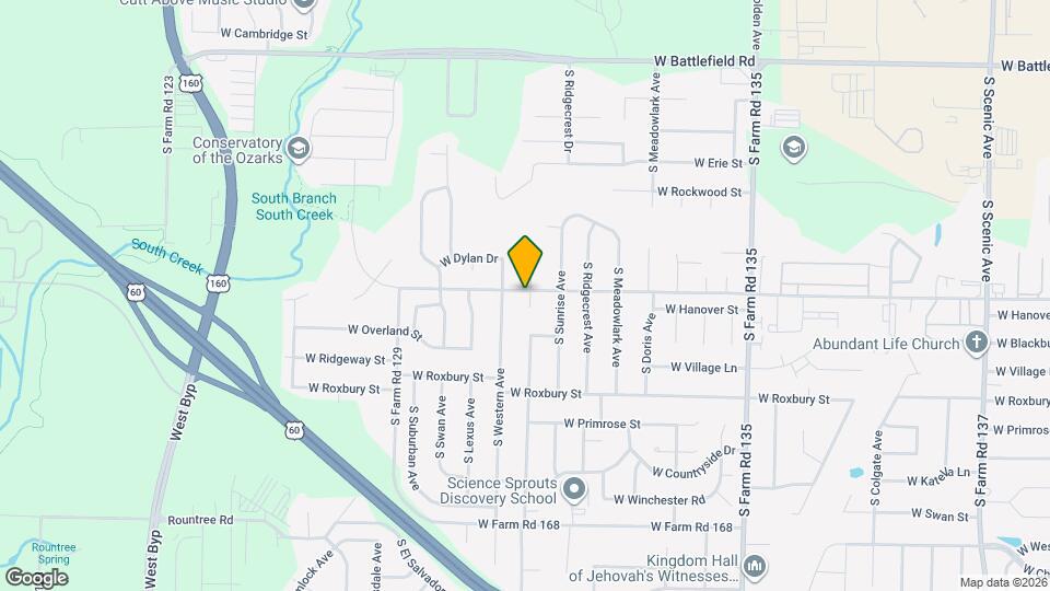 3413 Leawood Ave Map and Location Details