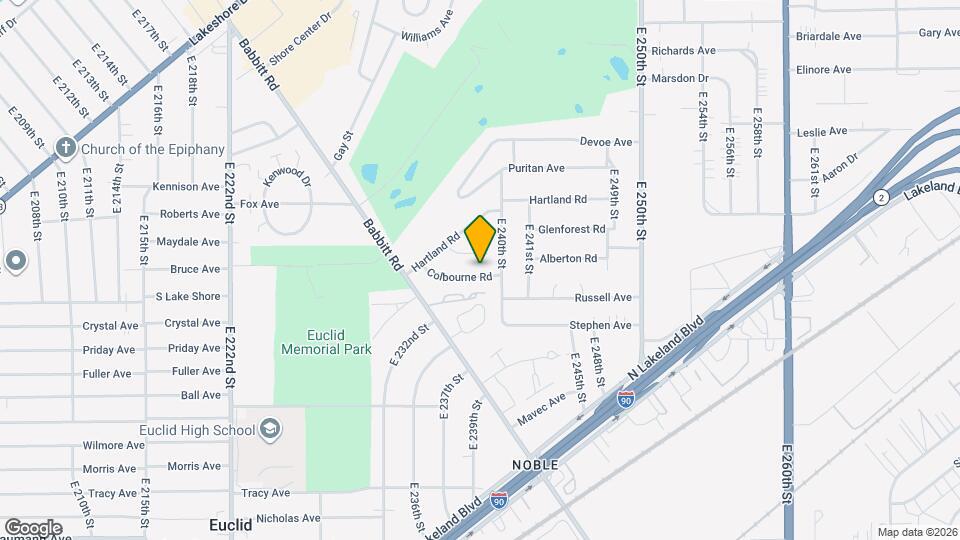 23861 Colbourne Rd Mapa y Detalles de la Ubicación