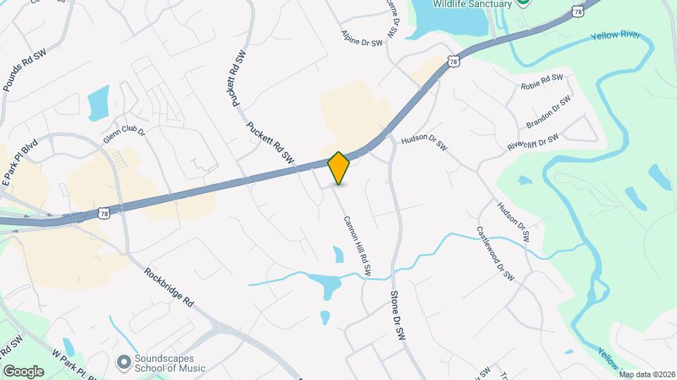 2168 Cannon Hill Rd SW Mapa y Detalles de la Ubicación