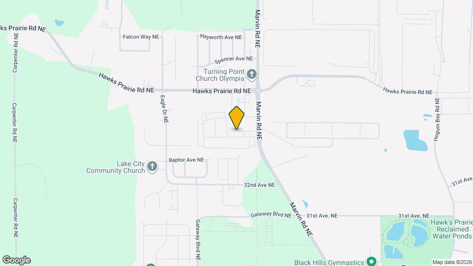 7320 33rd Way NE Map and Location Details