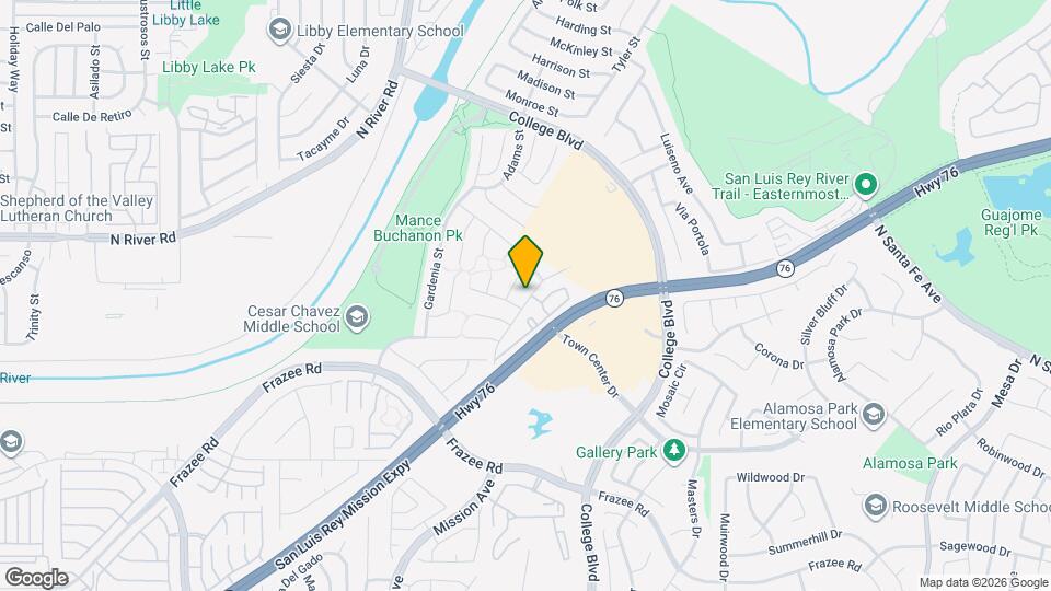 4776 Yuma Ave Map and Location Details