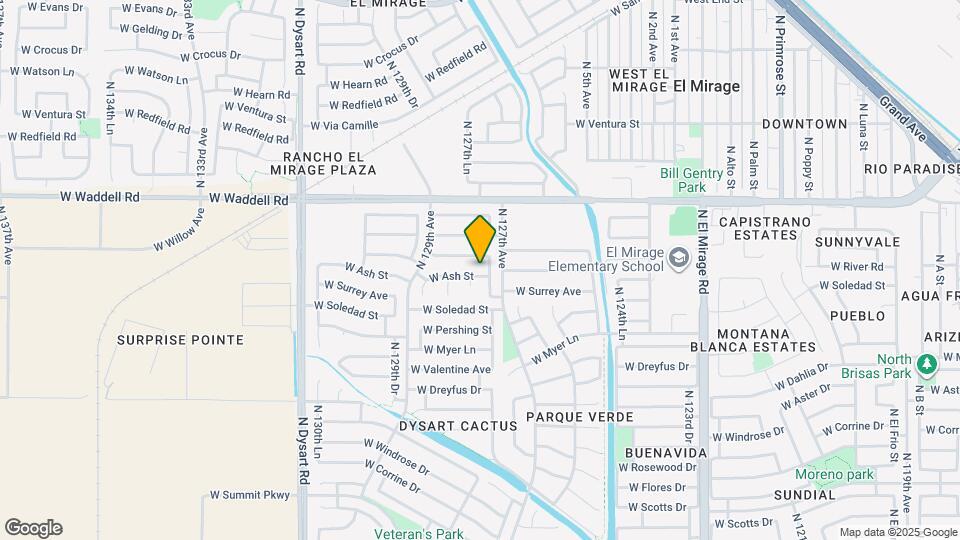 12710 W Ash St Map and Location Details