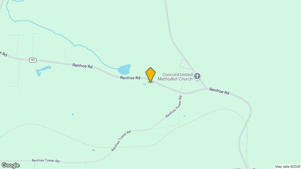 2861 Renfroe Rd Map and Location Details