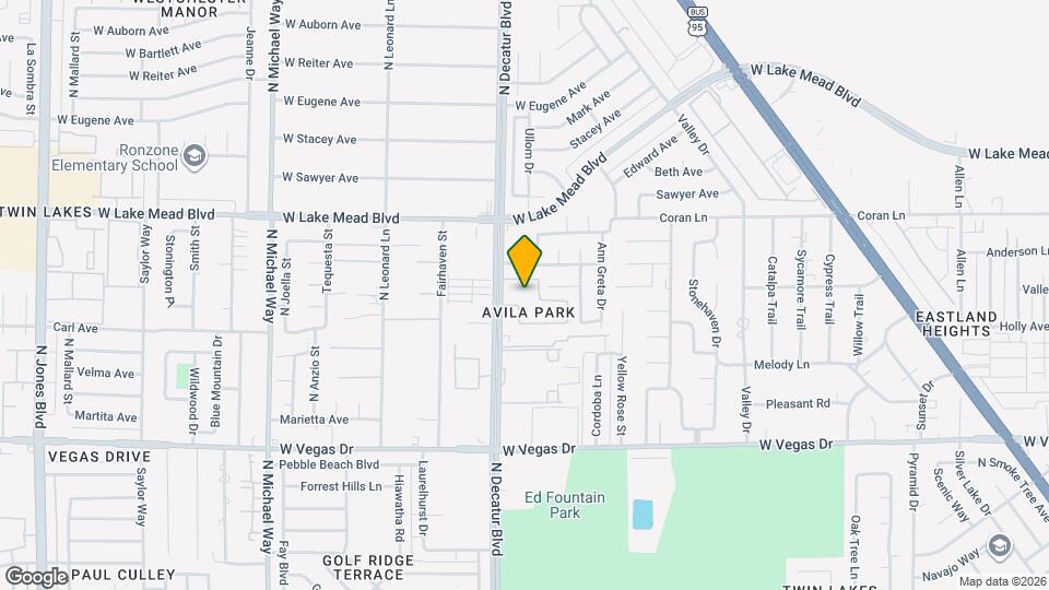 1806 N Decatur Blvd Map and Location Details