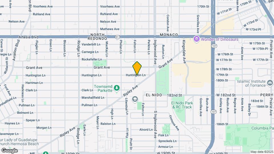 2602 Huntington Ln, Unit A Map and Location Details