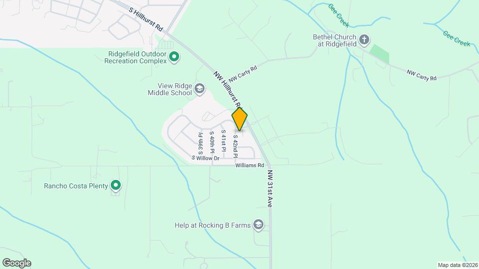 3718 S 42nd Pl Map and Location Details